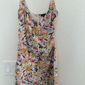 Lulu's Multicolor Floral Mini Dress